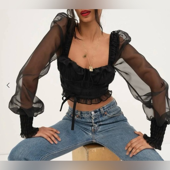 For Love & Lemons crop top - Picture 2 of 9